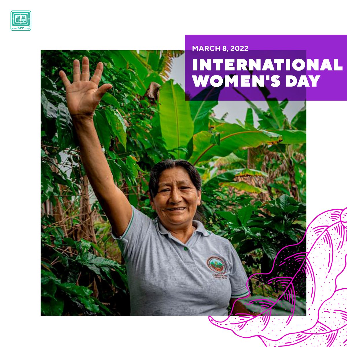 Our work within small producers’ organizations 👩🏻‍🌾 is vitally important; the fair payment we receive helps us improve our overall working, training, and health conditions. Together we, female producers, build a better future 💜.
#IWD2022 #InternationalWomensDay2022