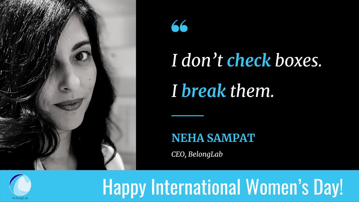 NehaMSampat's tweet image. This #internationalwomensday, I welcome you to share how you break boxes instead of checking boxes and shout out other women #boxbreakers. My fave box-breaker from the past year is @Simone_Biles, who redefined "GOAT" and a "top athlete" to include wellness and self-compassion.