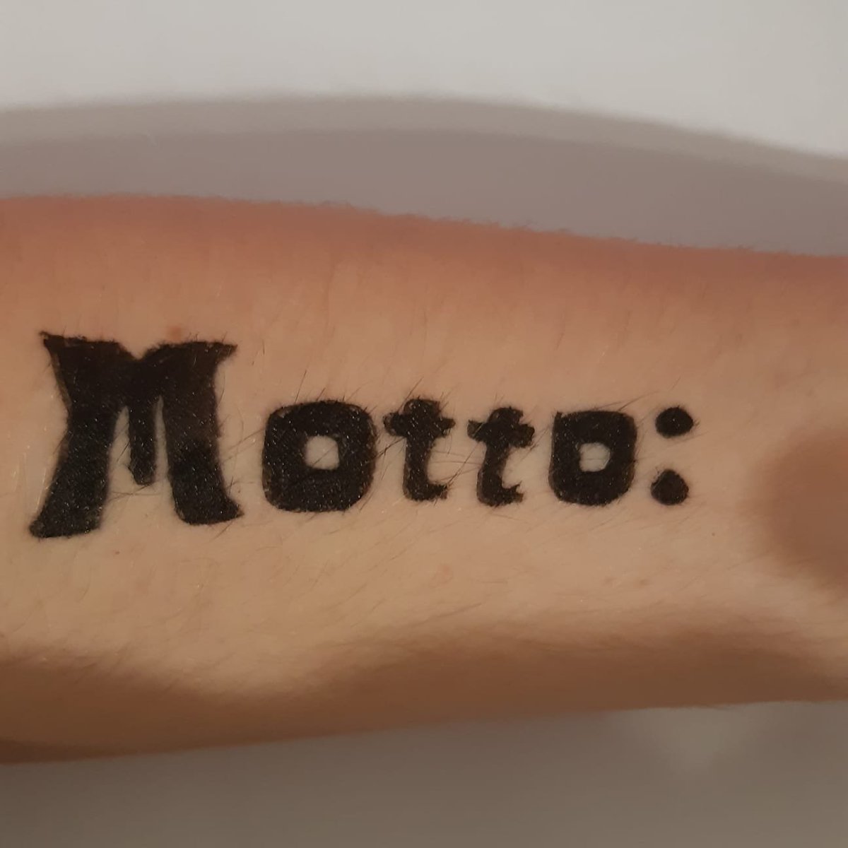 3K_draws's tweet photo. Ich hab mich mal von Florentins @Pommes_Ruppel Moin Moin zum Thema Tattoos (https://t.co/4RiZEFBOFk) bzw Willsche Weisheiten 168 (https://t.co/CoUCRlQ8e3) inspirieren lassen (ist leider nur aufgemalt) https://t.co/1QyLgacRkD