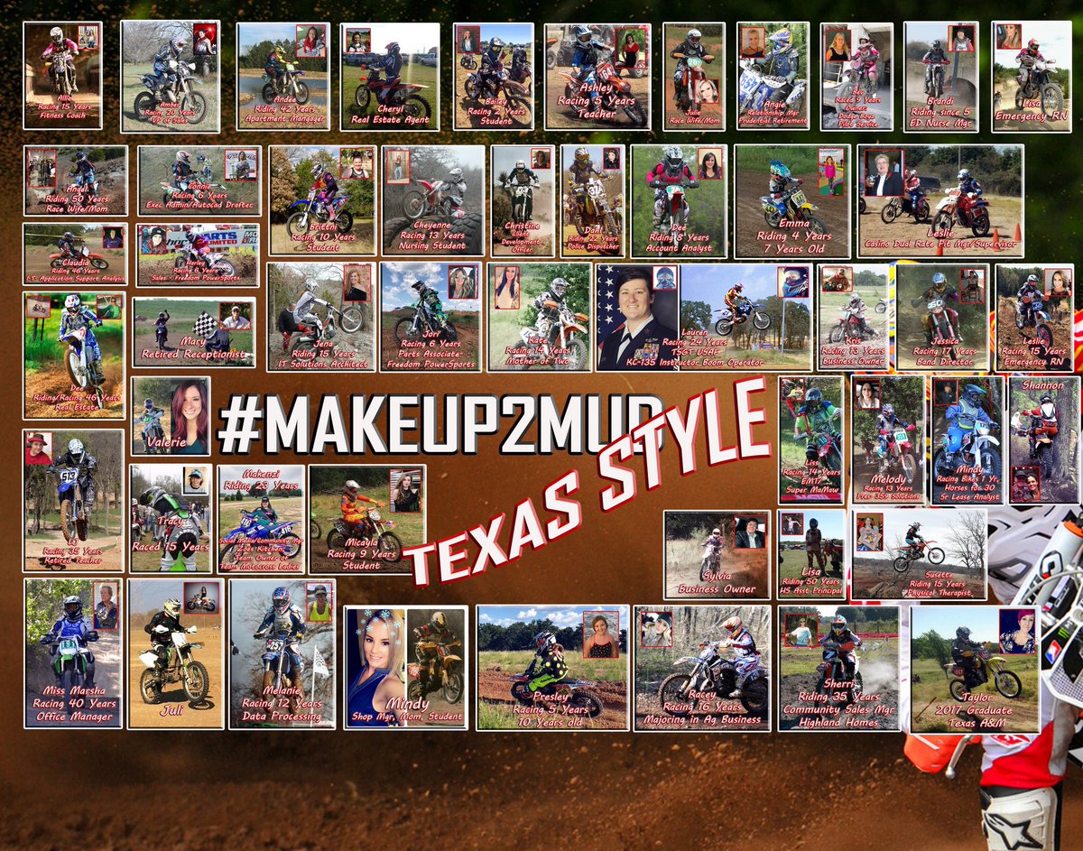 Lj_e4l's tweet photo. Since today is International Women’s Day, I think it’s a good time to bring back my version of #makeup2mud inspired by the @toyota & @supercrosslive initiative to spotlight females who ride. There are 74 riders ranging in age, experience, & profession. #livetorideanotherday🐰 https://t.co/yheXbTtmIS