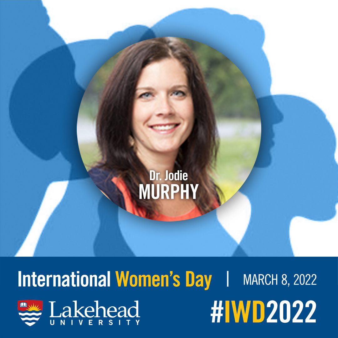 Dr. Jodie Murphy, Associate Professor in the Department of Social Work, tells us about her research and what International Women’s Day means to her. #IWD2022 #BreaktheBias

loom.ly/eHb3Eyc

#myLakehead