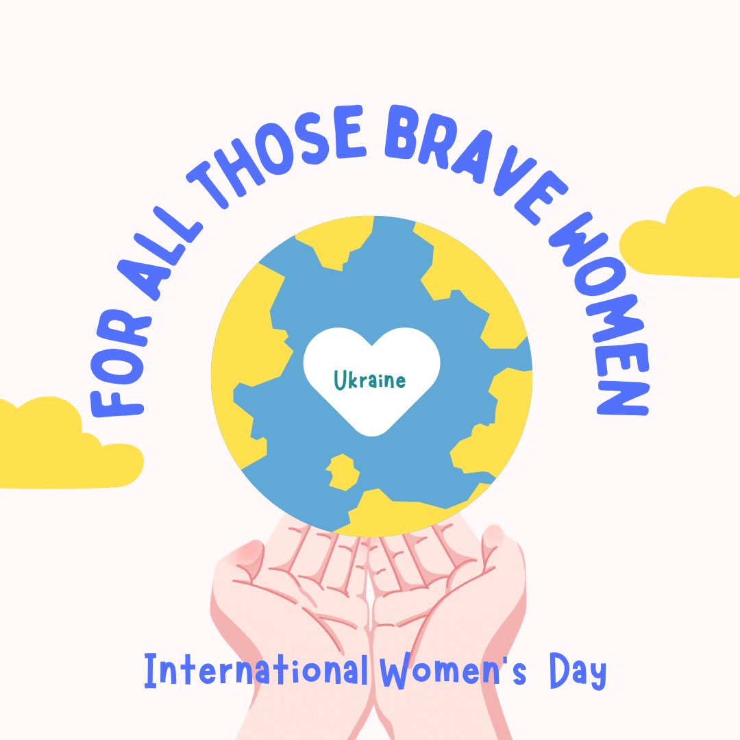 LeggatJF's tweet photo. There are too many to name: from the young girl singing in a bunker, the MP who is ready to fight, the student who is getting medical supplies, the reporters,  mothers, sisters and wives. 
#internationalwomensday #brave #courage #support #love #westandwithukraine https://t.co/dxZQiQKEWO