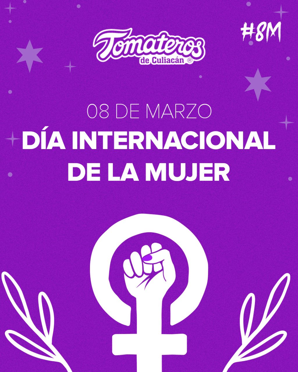 Tomateros de Culiacán on Twitter "💜 8 de marzo 