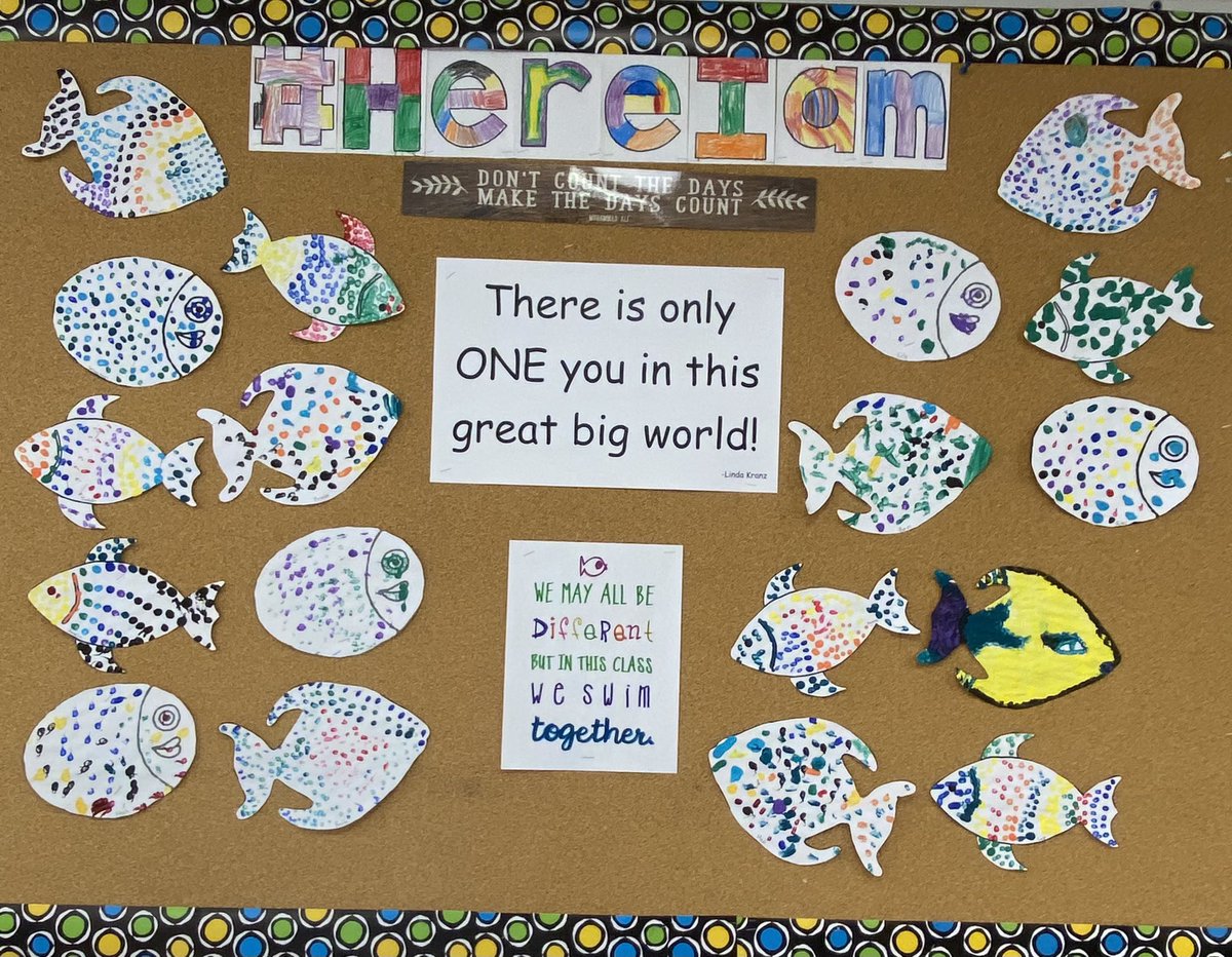 mme_barbosa's tweet photo. Check out some of these pointillism inspired fishies in FDK1 🐟🐠🐡🌊 #funinart #onlyoneyou https://t.co/DhkfYLCSqY