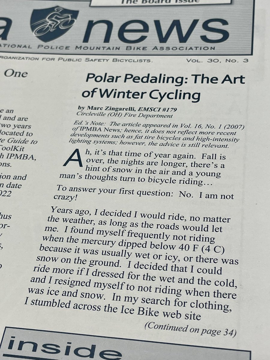 CSPDLopez's tweet photo. Bicycling when it’s below freezing? 🧊🚴🥶 Ummm… NO, sorry, this Texan is not interested. https://t.co/L5QZ7ChJog