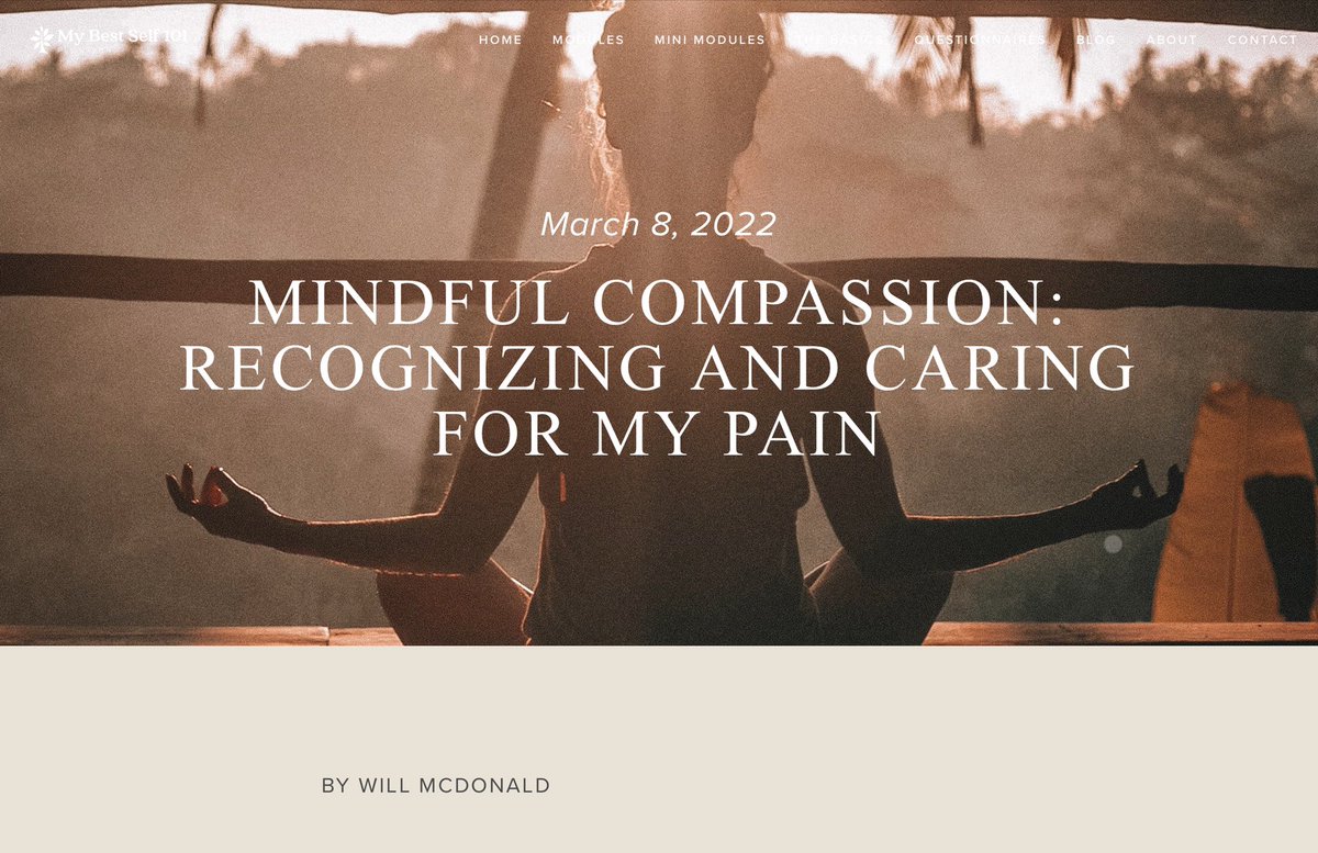 mybestself101's tweet photo. We have a new blog post up right now! Check out our website at https://t.co/TdRIopNdx4 to read it. 

If you feel that you are excessively self critical, this may be exactly what you need to read. 

#mentalhealth #positivepsychology #mindfulness #selfcompassion https://t.co/UdeX92XKDs