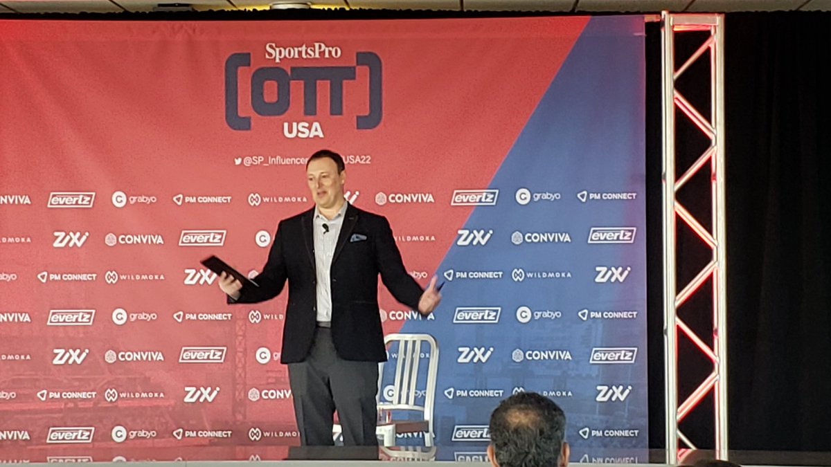 globalvcsports's tweet photo. RT @NYVCSports - We are getting back to normal! Our @javolk on stage at #OTTUSA22 today @CitiField along with @JKosner while @AnotherDanCohen speaking tomorrow. Event being planned this spring as well! https://t.co/V1wVeC1ldm