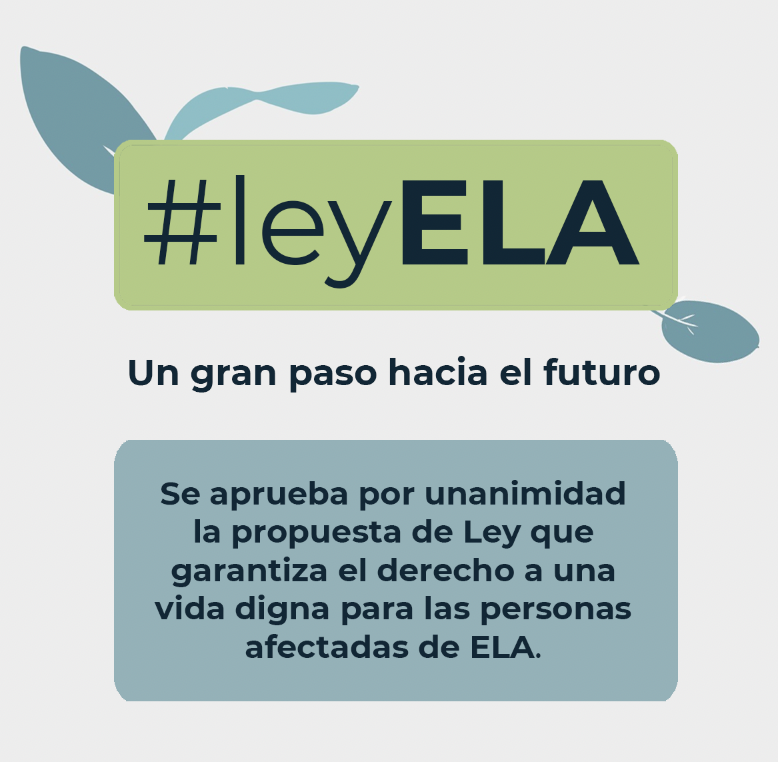FundacionLuzon's tweet photo. Hoy es un día de celebración para toda la Comunidad de la ELA, la proposición de Ley para garantizar el derecho a una vida digna de las personas con ELA ha recibido el apoyo unánime de los grupos que conforman la Cámara Baja de las Cortes Generales.
🍀#unidoscontralaELA
����#leyELA https://t.co/YI1m8rOZIs