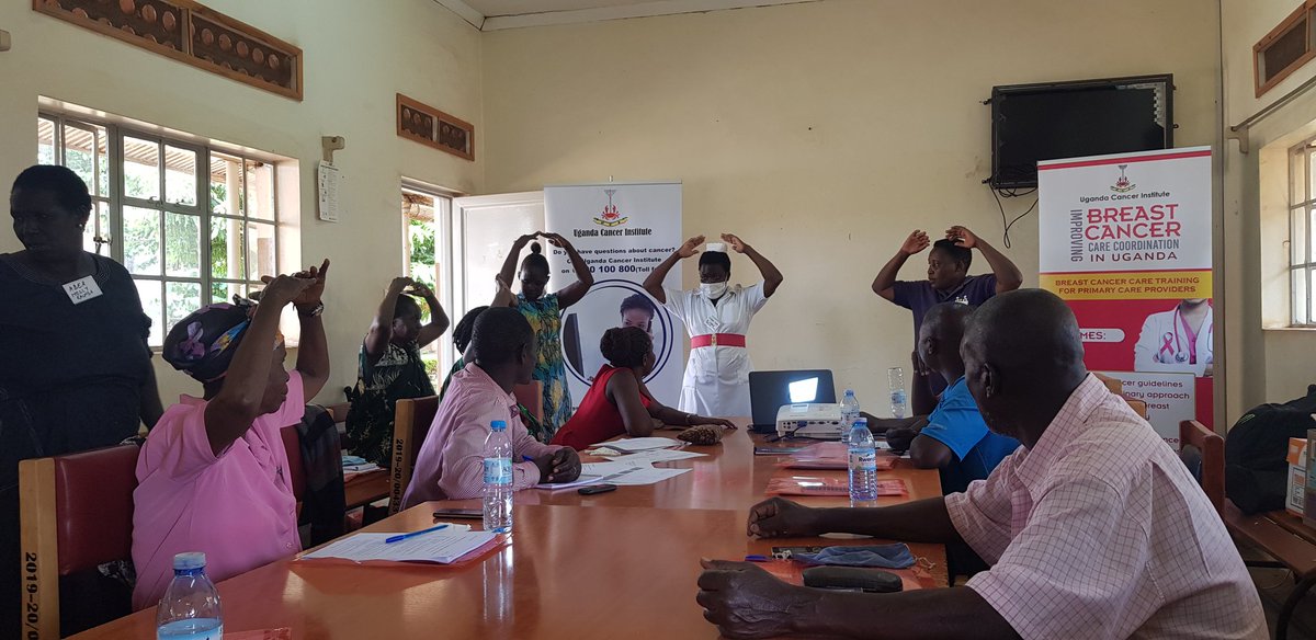 mpamanicollins's tweet photo. Improving Breast Cancer Care Coordination program. #TrainingCommunityPatientNavigators in Eastern Uganda @UgandaCancerIns @PCAUganda @UgCancerSociety @pfizer @acsglobal https://t.co/Yn0SDMkkWn