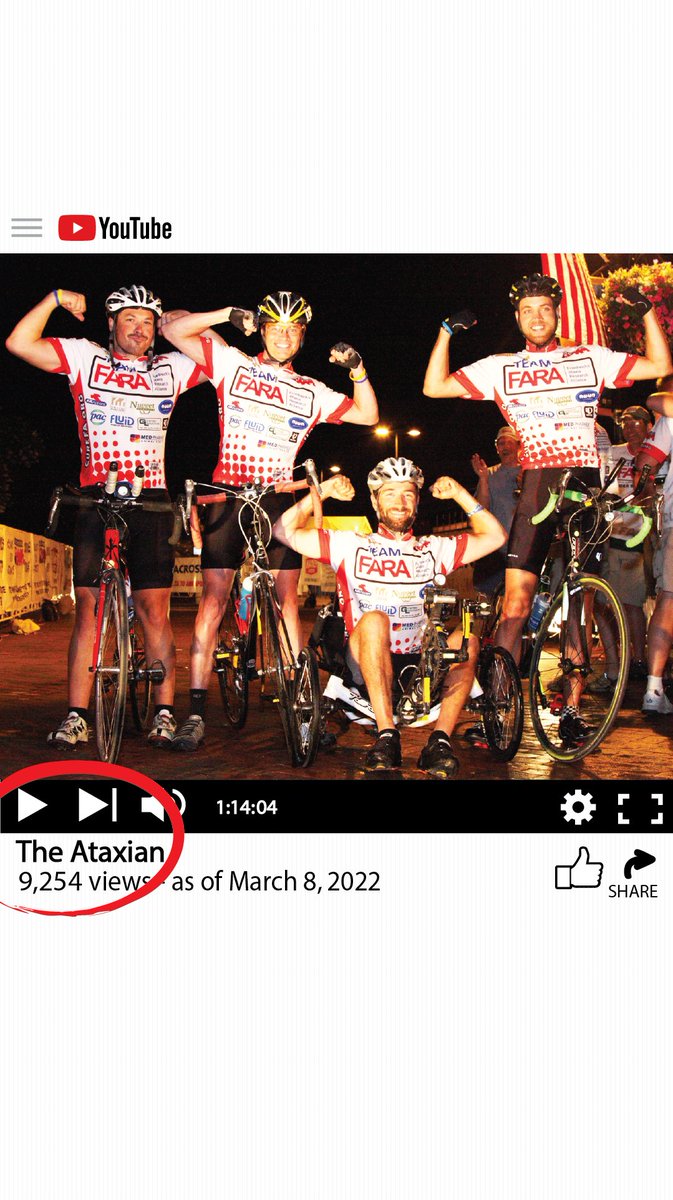TheAtaxian's tweet photo. Thank you to everyone who watched and shared The Ataxian documentary in honor of Rare Disease Day!  Together, we reached over 9,000 views!  The film will remain on YouTube for continued viewing: https://t.co/VZmSRZL7iB https://t.co/6AW8DUFZwI