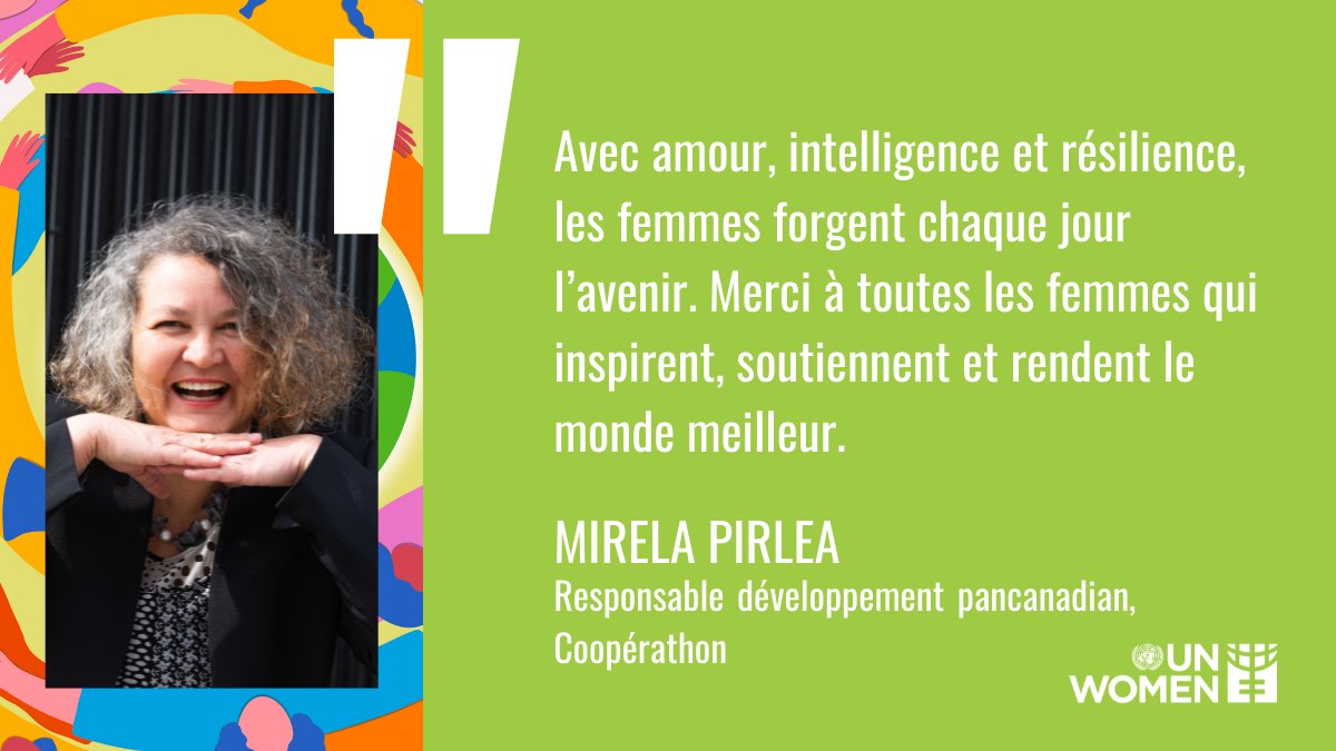 Aujourd'hui nous célébrons les femmes qui nous inspirent et leurs contributions  à l'enrichissement de la société. 
Nous tenions à souligner notre fierté toute particulière à côtoyer au quotidien les femmes entrepreneures à impact du Canada. 
#journéeinternationalesdesfemmes
