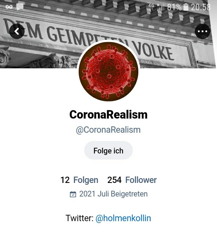 LasseHallstroem's tweet photo. #FreeCR ist bei #GETTR.
Bei #GETTR finde ich zusehends die besseren "Tweets". https://t.co/eHPZEcz1EQ