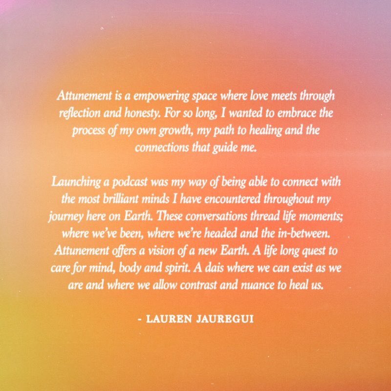 LaurenJauregui's tweet photo. https://t.co/Ue86zAHZCi I finally made a podcast✨ my first episode with the marvelous author, poet, channel angel #SonyaReneeTaylor is out now❤️‍🔥 https://t.co/uaVJQhrL3Z