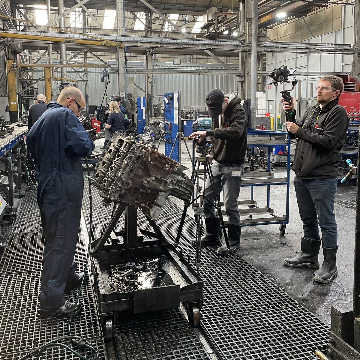 Fabulous day filming at <a href="/AutocraftSG/">Autocraft Solutions Group</a> today with the @arkmediaprods team! #STEM #Engineering
