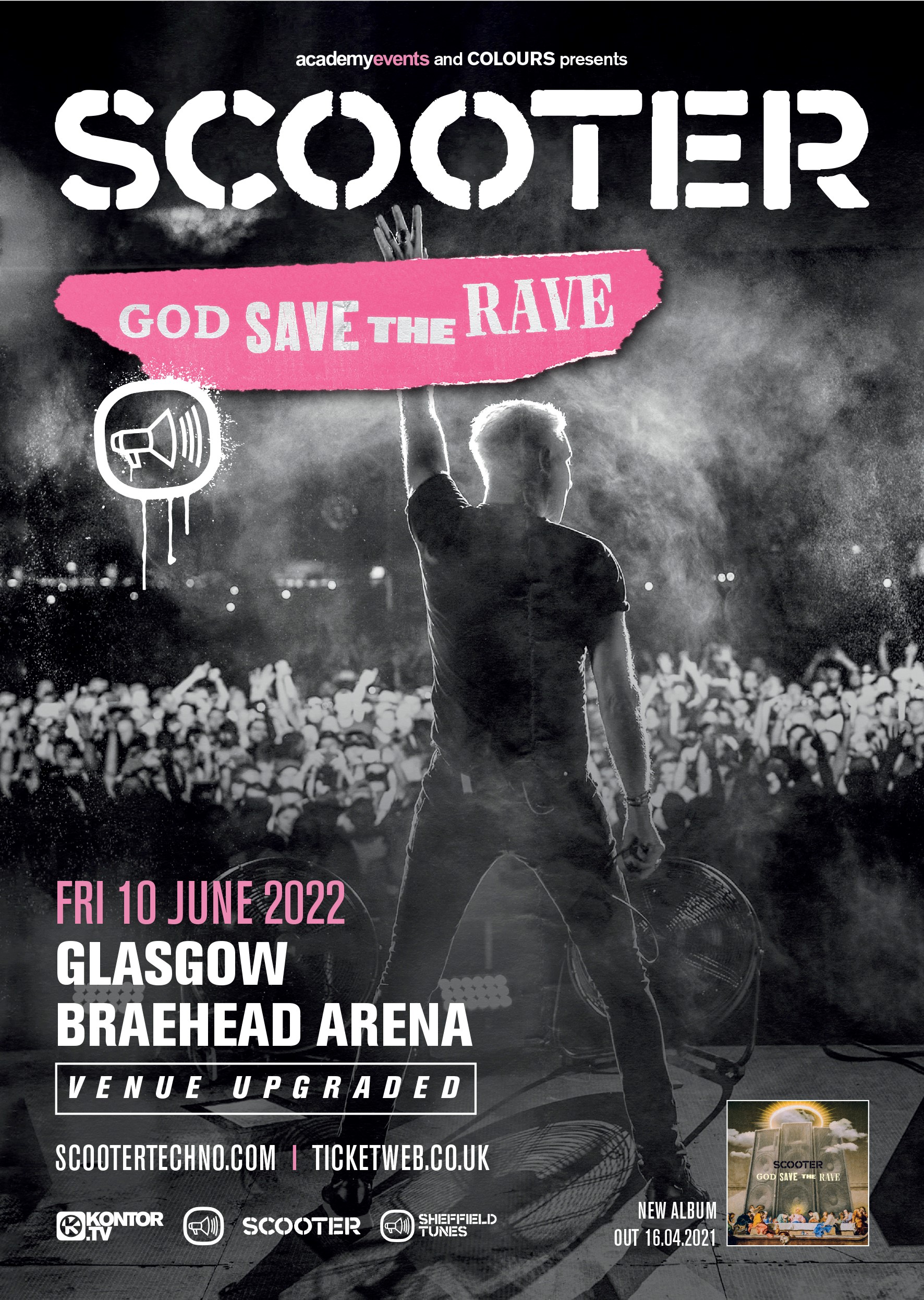 Braehead Arena 🎤🏟 on Twitter: "🎧 | GOD. SAVE. THE. RAVE! 😃 Scooter (@scooter_techno) come to Braehead Arena on June 🎟️ https://t.co/GQOVlwhyM0 / Twitter