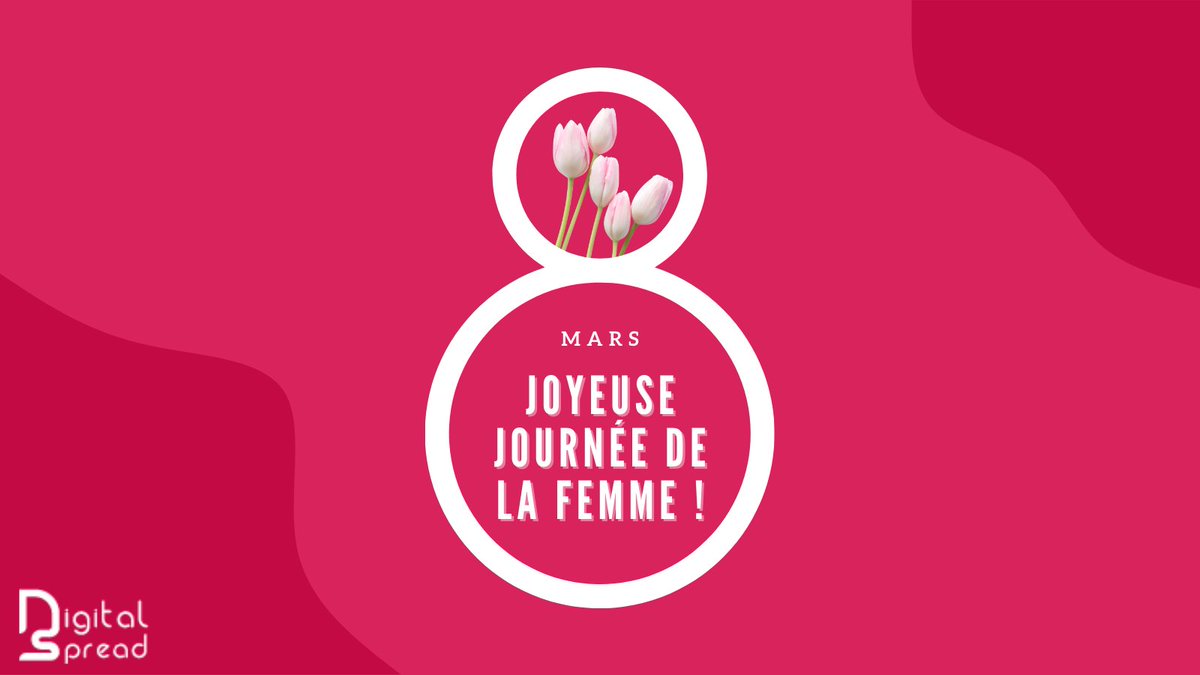 DigitalSpread1's tweet photo. Joyeuse journée de la femme ! signifie plus que des fleurs ou des cadeaux. Cela signifie dire merci pour tout.
#DigitalSpread
#Digital_Spread https://t.co/c9YY81pNR3