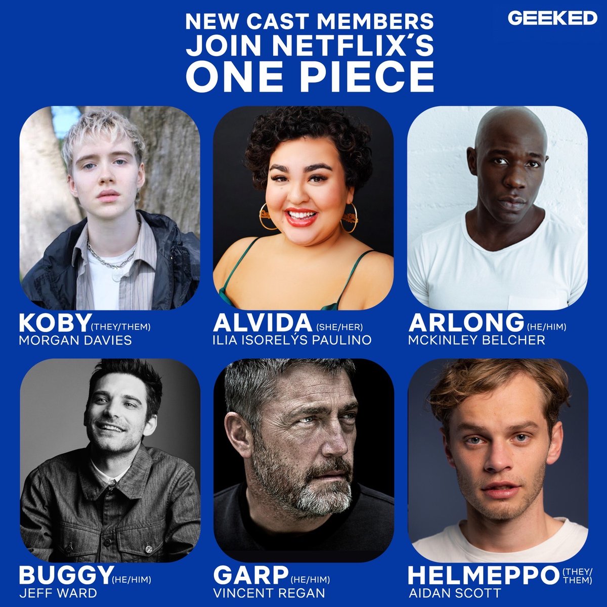 WatchmenID's tweet photo. Netflix mengumumkan jajaran cast untuk One Piece Live Action yang sedang mereka garap.

What do you think? https://t.co/RCHboH0LWw