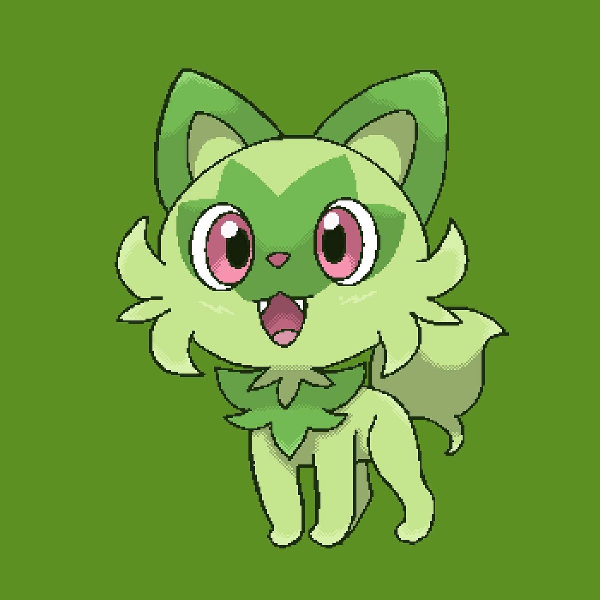 evn_art's tweet photo. Which Gen. 9 starter Pokémon will YOU choose? 

#pixelart #Pokemon #Sprigatito #fuecoco #Quaxly #gen9starters #PokemonScarletViolet https://t.co/sVrBJtuJ1K