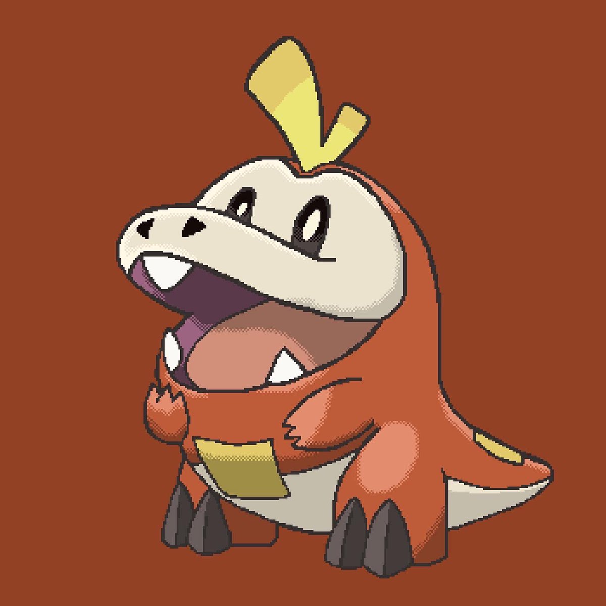 evn_art's tweet photo. Which Gen. 9 starter Pokémon will YOU choose? 

#pixelart #Pokemon #Sprigatito #fuecoco #Quaxly #gen9starters #PokemonScarletViolet https://t.co/sVrBJtuJ1K