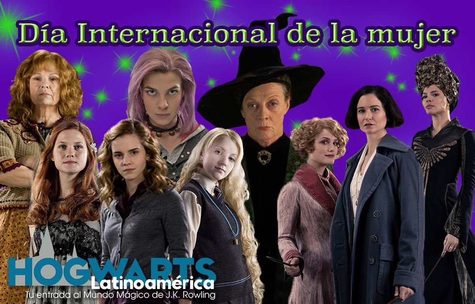 HogwartsLatinoA's tweet photo. Por que la lucha aún no termina.
💜💚Día Internacional de la Mujer💚💜
#CallingAllWitches #8M https://t.co/PUHJpV0sOu