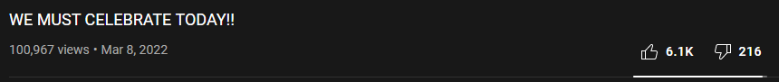 Xs_Cooks's tweet photo. @GothamChess Care to show the numbers? For me, your last video has more dislikes, let alone "most disliked video in over a year" https://t.co/RgqKgOHCmg