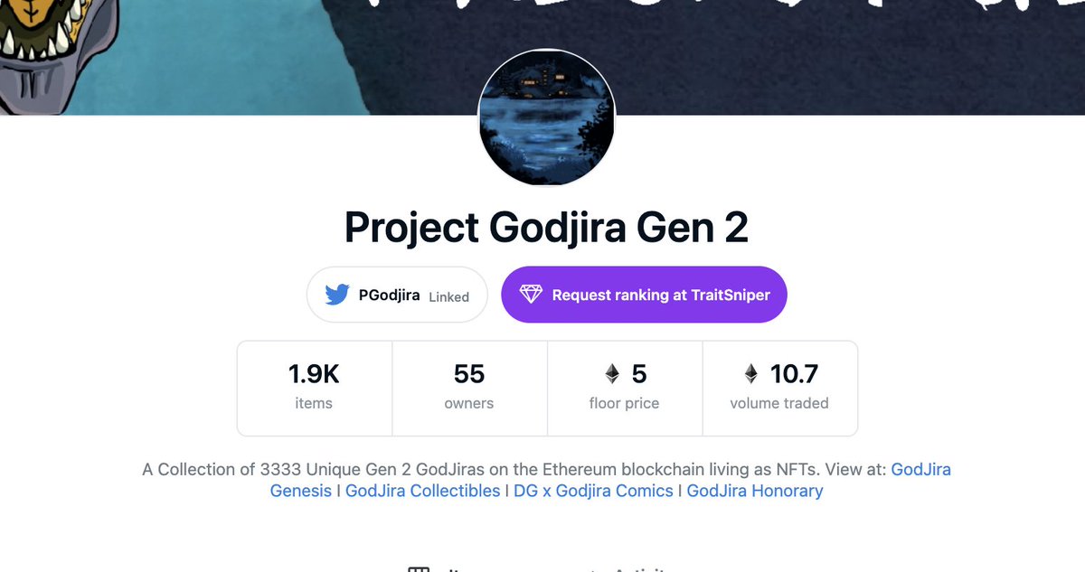 Our official Opensea account. Do not worry about owners to item ration. As mentioned earlier we minted all 3333 at once. So as long as follow this link below, you should be fine :)
opensea.io/collection/pro…