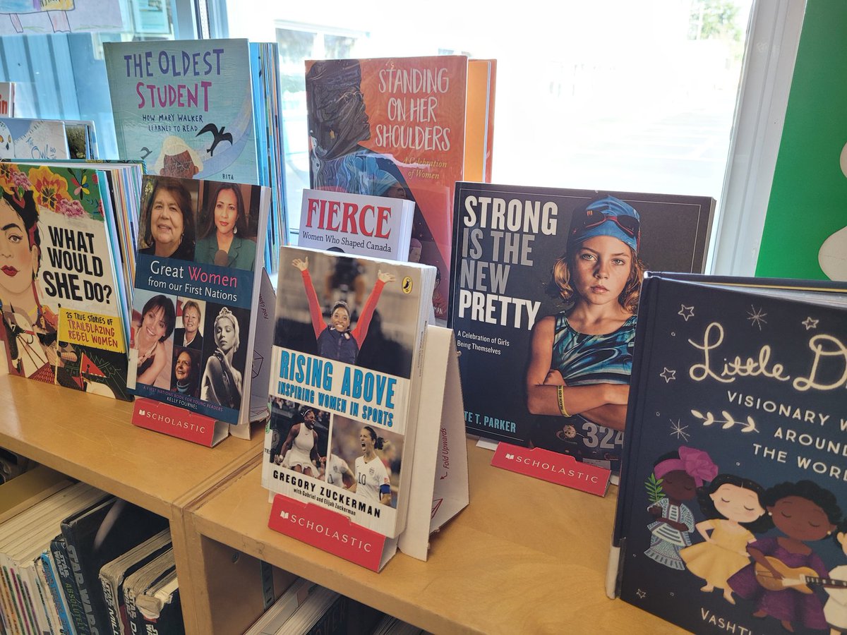 Celebrating incredible women through books! What are your favourites?  
RI students also checked out British Sikh Army officer, Preet Chandi, the first woman of colour to ski solo to the South Pole
 cnn.com/travel/amp/pre…

#InternationalWomenDay @bctla <a href="/dtla37/">DTLA37</a> <a href="/deltasd37/">DeltaSchoolDistrict</a>