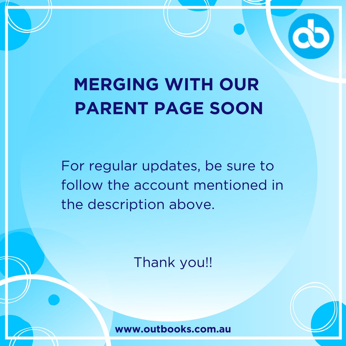 Soon, we will be merging this page with our parent page <a href="/OutbooksUK/">Outbooks Ltd</a>. For updates on Outbooks journey, be sure to follow the account mentioned above.

#Outbooks #bookkeeping #accounting