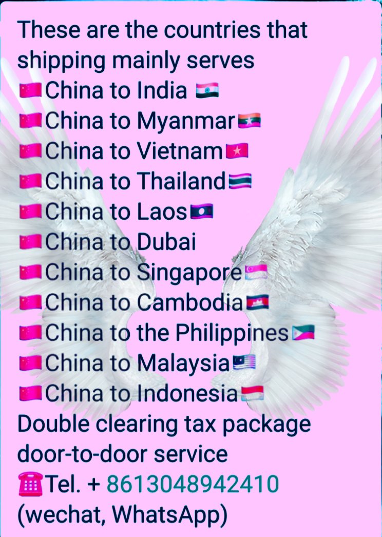 kin60789722's tweet photo. The company's main transport line
China 🇨🇳 and India 🇮🇳
China 🇨🇳 Burma 🇲🇲
China 🇨🇳 Vietnam 🇻🇳
China 🇨🇳 Thailand 🇹🇭
China 🇨🇳 Laos 🇱🇦
China 🇨🇳 dubai 🇦🇪
China 🇨🇳 Singapore 🇸🇬
China 🇨🇳 Cambodia 🇰🇭
China 🇨🇳 one Philippines 🇵🇭
China 🇨🇳 Malaysia 🇲🇾
China 🇨🇳 - Indonesia 🇮🇩 https://t.co/zlvvOC0DWP