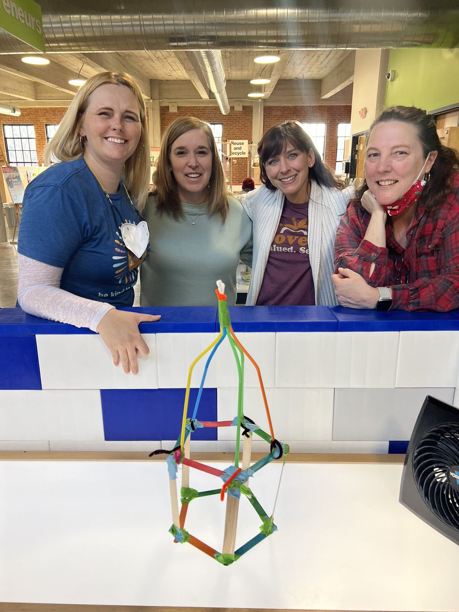 RainahPray's tweet photo. Teacher field trip today with my favorite @STEMpactSTL friends. Our dream team met our challenge criteria and then some.  We are stem capable and ready to get stemizing! #stemcapable #stemtq #affirmationsalldayeveryday https://t.co/eeJowIPhzN