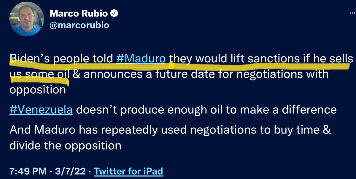 Marco Rubio tweet media