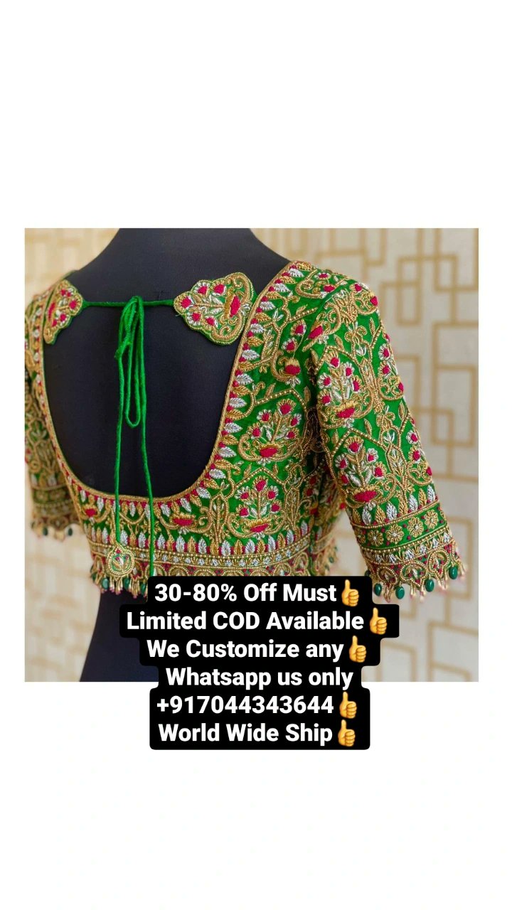 Maggam work bridal blouse designs on Twitter: