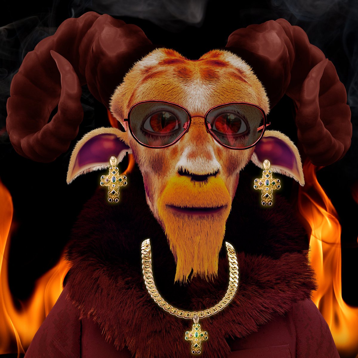 🔥We're all fired up!🔥
Prime Goat #NFT