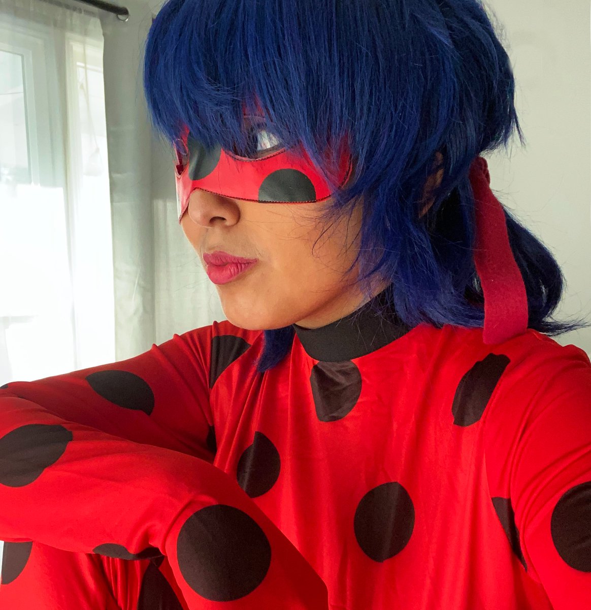 Via_vane_'s tweet photo. The one time I tried out ladybug haha, I definitely need major adjustments but it was fun!
.
I do like a good red look tbh
.
#miraculousladybug #mlb #marinettecosplay #miraculousladybugcosplay #mlbcosplay https://t.co/W1mMKtvxtj