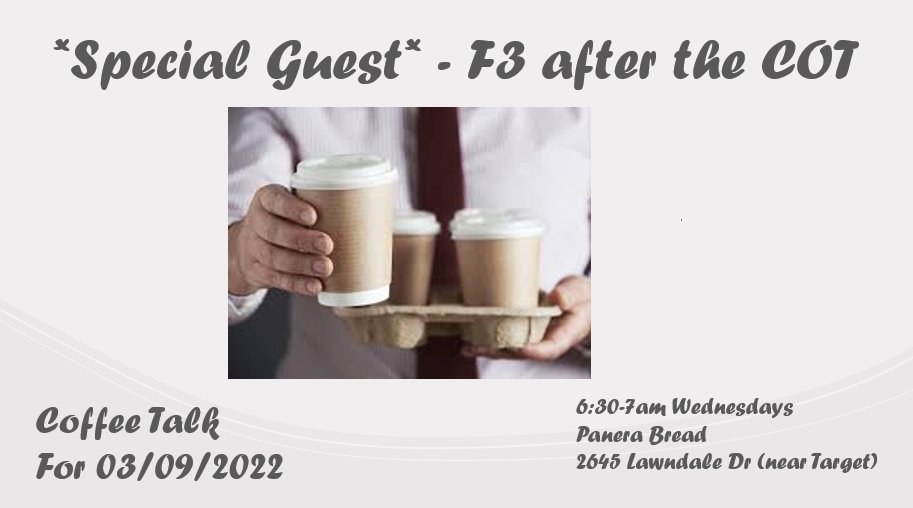 F3GSOCoffeeTalk tweet media