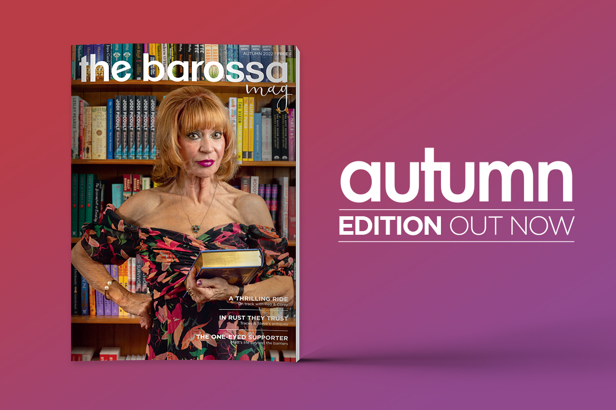 There really is nothing like settling down to a truly compelling book. 

Well... maybe a magazine falls into that scenario too?

The Autumn edition of The Barossa Mag is out now!

#barossa #barossamag #autumnedition #outnow