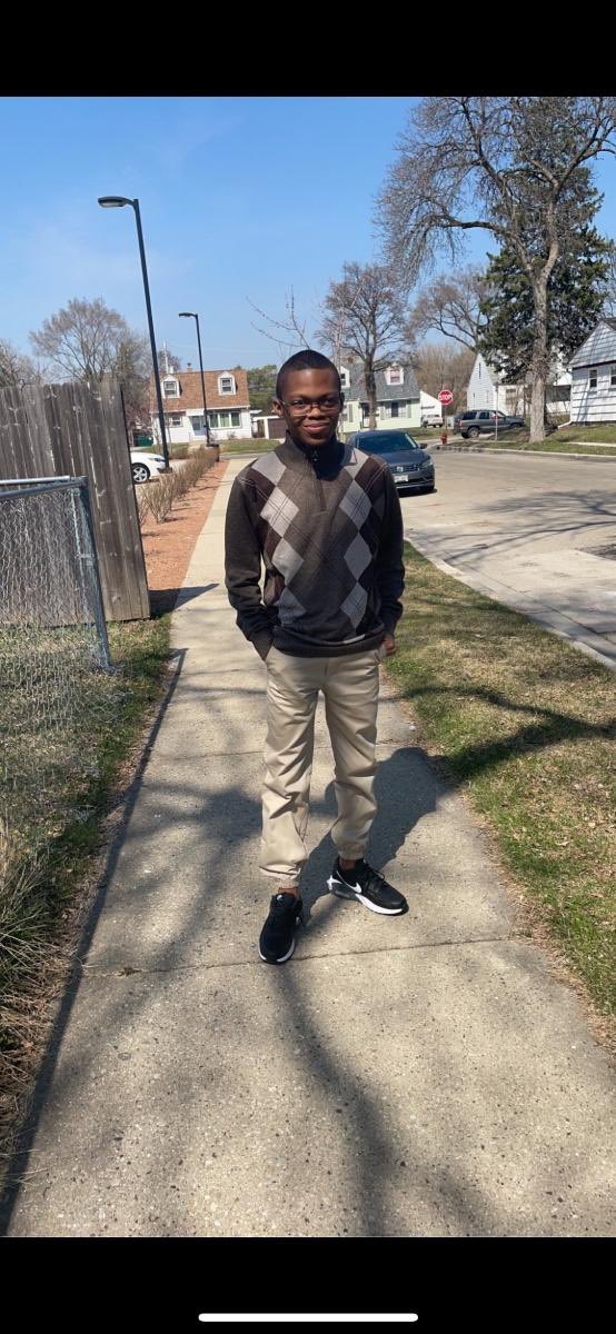 #MissingPerson 
We are seeking the public's assistance in locating a critical missing subject.
Marcus Washington, 18 y/o, was last seen shortly after midnight this morning, March 8, 2022, in the 4600 block of N 100 St. Marcus is autistic and partially blind and partially deaf.