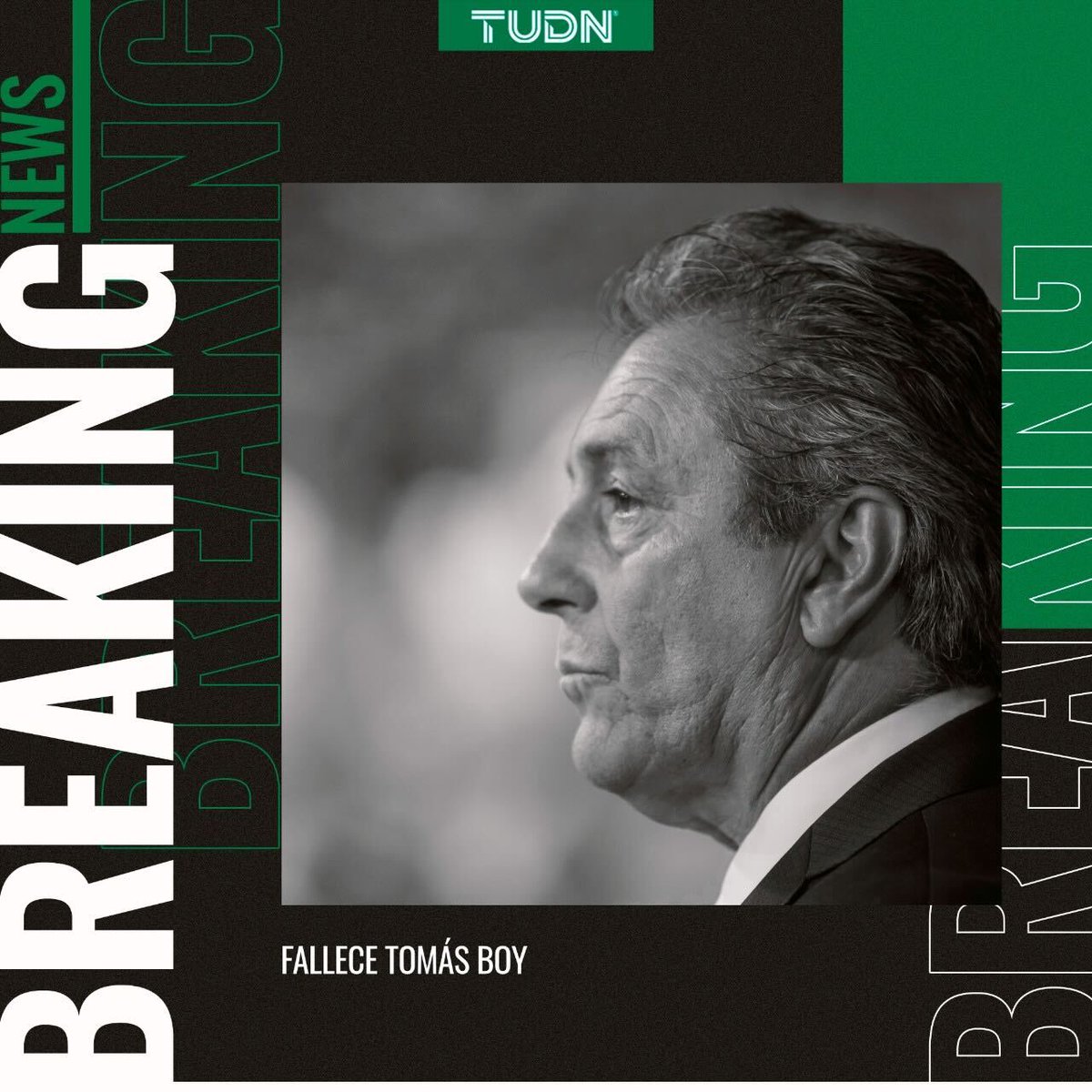 TUDNUSA's tweet image. Tomás Boy fallece por una tromboembolia pulmonar 

uni.vi/zWiC103sTAW