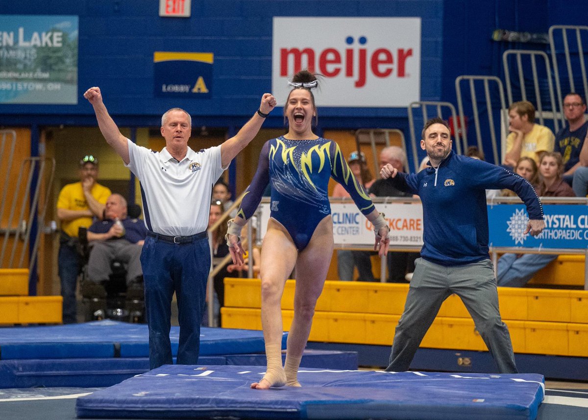Sneak peek of my pics from the <a href="/KentStGym/">Kent State Gymnastics</a> meet from Sunday.