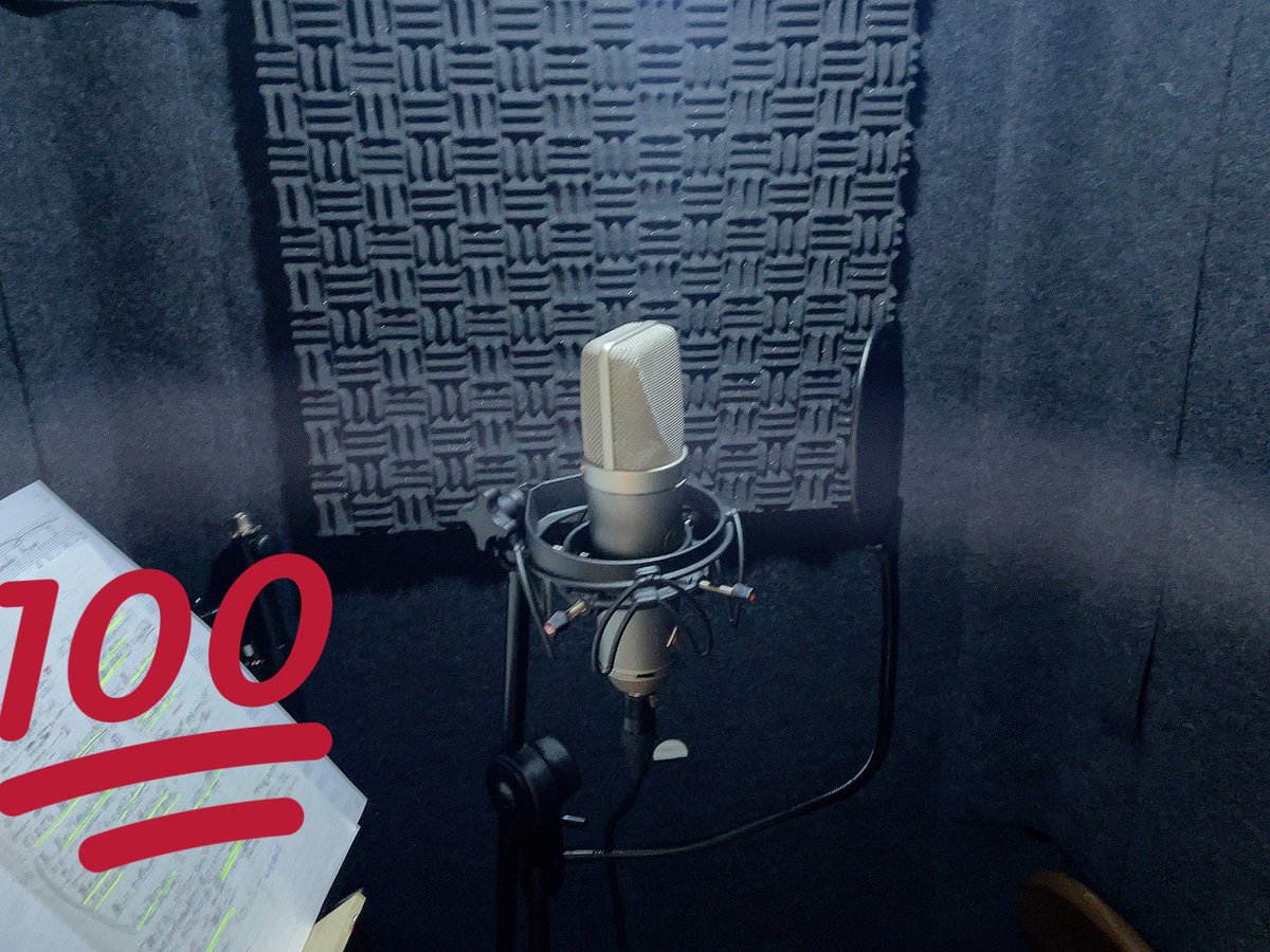 SiU_RONOVELL's tweet photo. レコーディング
お二人ともいい感じに録れて満足！！

ボーカルの方が上手なのに加えて
機材との相性が抜群で良かった...
（エンジニアとして参加） https://t.co/rXnzNip9oP