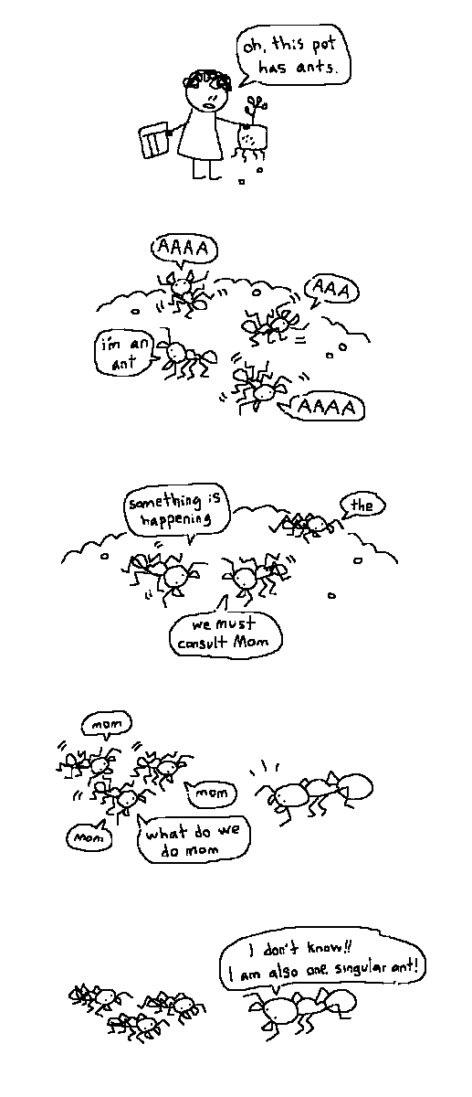 cataclysm in the world of ant
#comic
#mossworm 