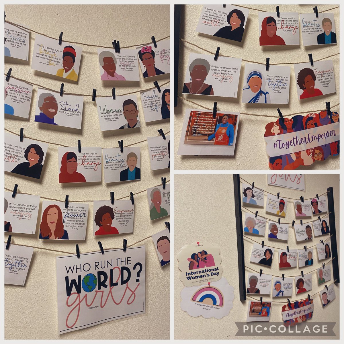 MoniqueASDS's tweet photo. 💜♥️🧡 Taking a moment to honor the influential woman who have helped shape our history and culture and recognizing some of the empowering women in our store who work so hard each and every day! Proud to be working along side all of you #HERstory #InternationalWomensday https://t.co/njiT4o4S8g