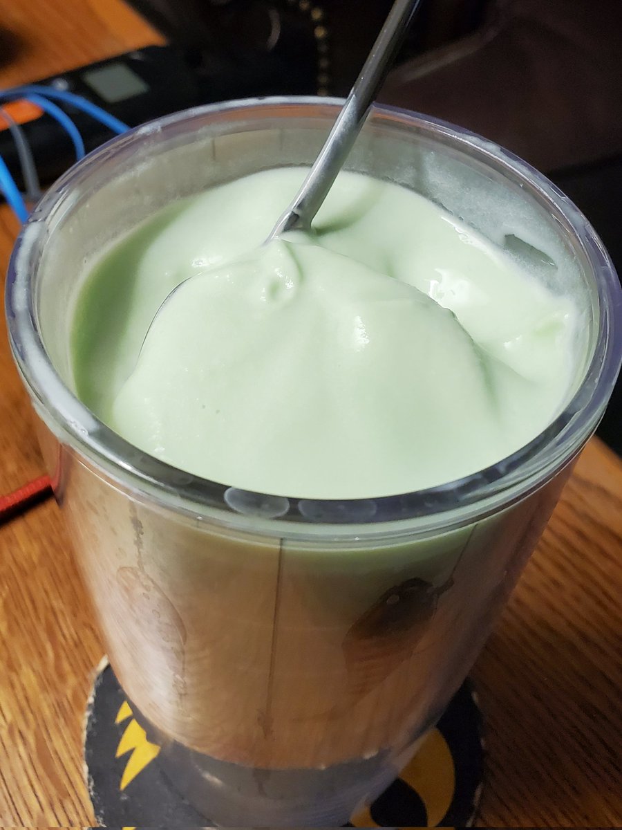 oldmankaiser's tweet photo. @Old_Kinderhook Visited Saturday night and ordered a grasshopper.   It was made with blended ice.  Not ice cream. That's just wrong and is morally questionable.  The picture shows one that is smooth and tastes great. I know, I made it. You make great drinks otherwise. Be better. https://t.co/Cv38QQXuiN