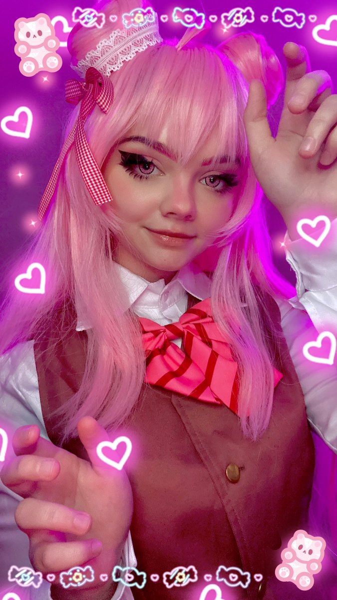 hmmm idk bout this one… 🤨 #satoumatsuzaka #happysugarlife #cosplay