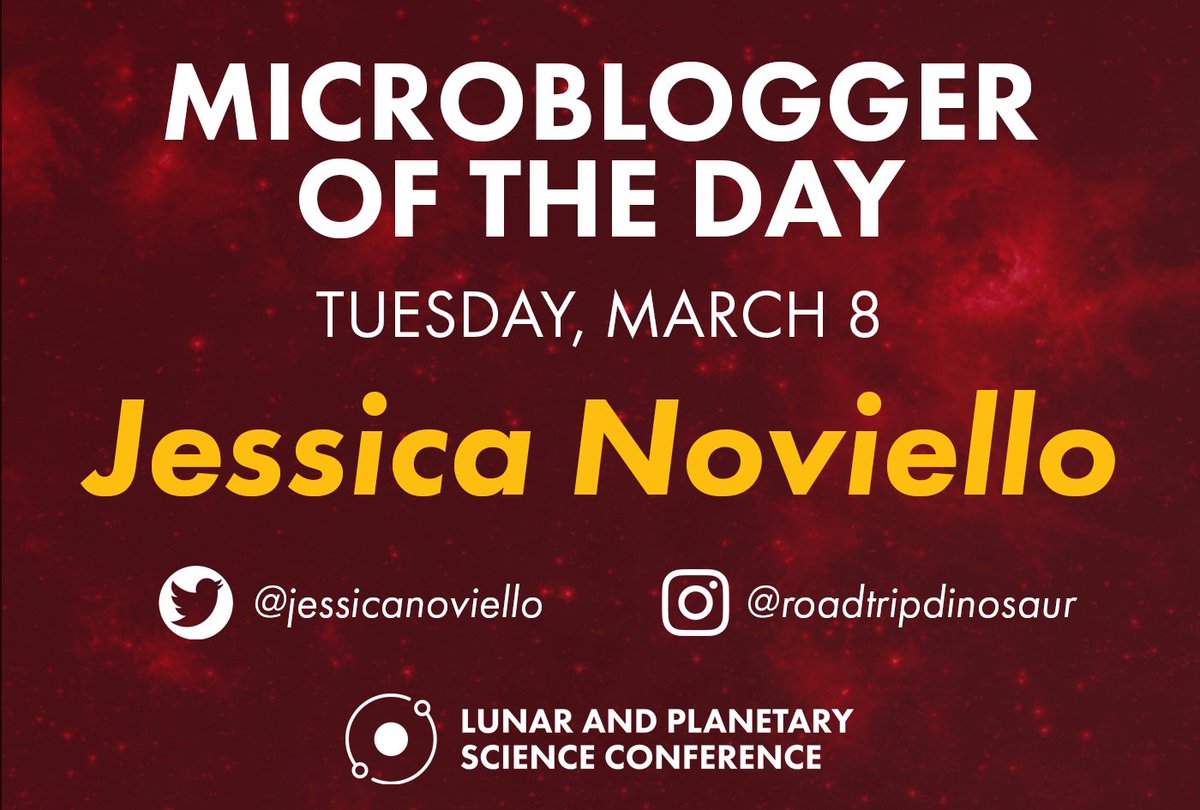 LPItoday's tweet image. Congratulations to @JessicaNoviello for being named today&apos;s #LPSC2022 Microblogger of the Day!