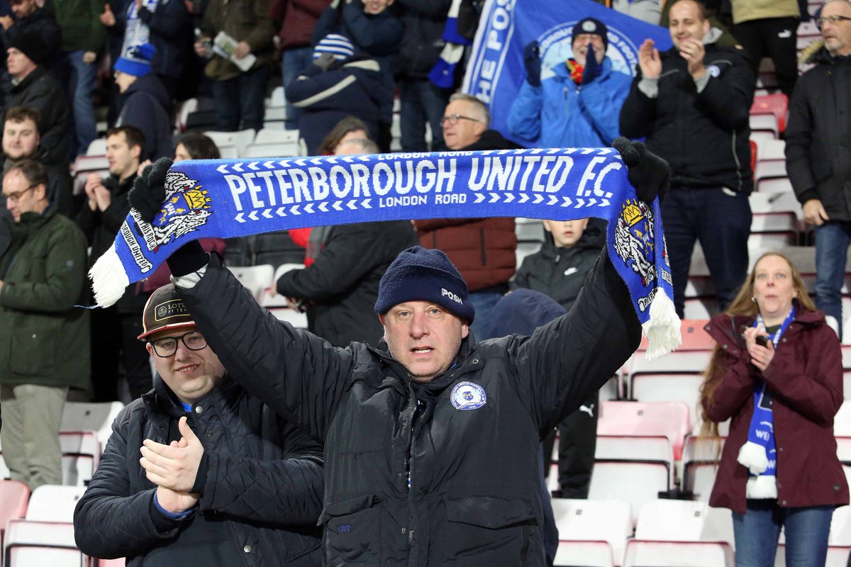 theposh's tweet photo. 📷 A long way from home on a Tuesday night. Thank you so much for your magnificent support this evening.

👏👏����

#pufc https://t.co/LhGTH4BEyN