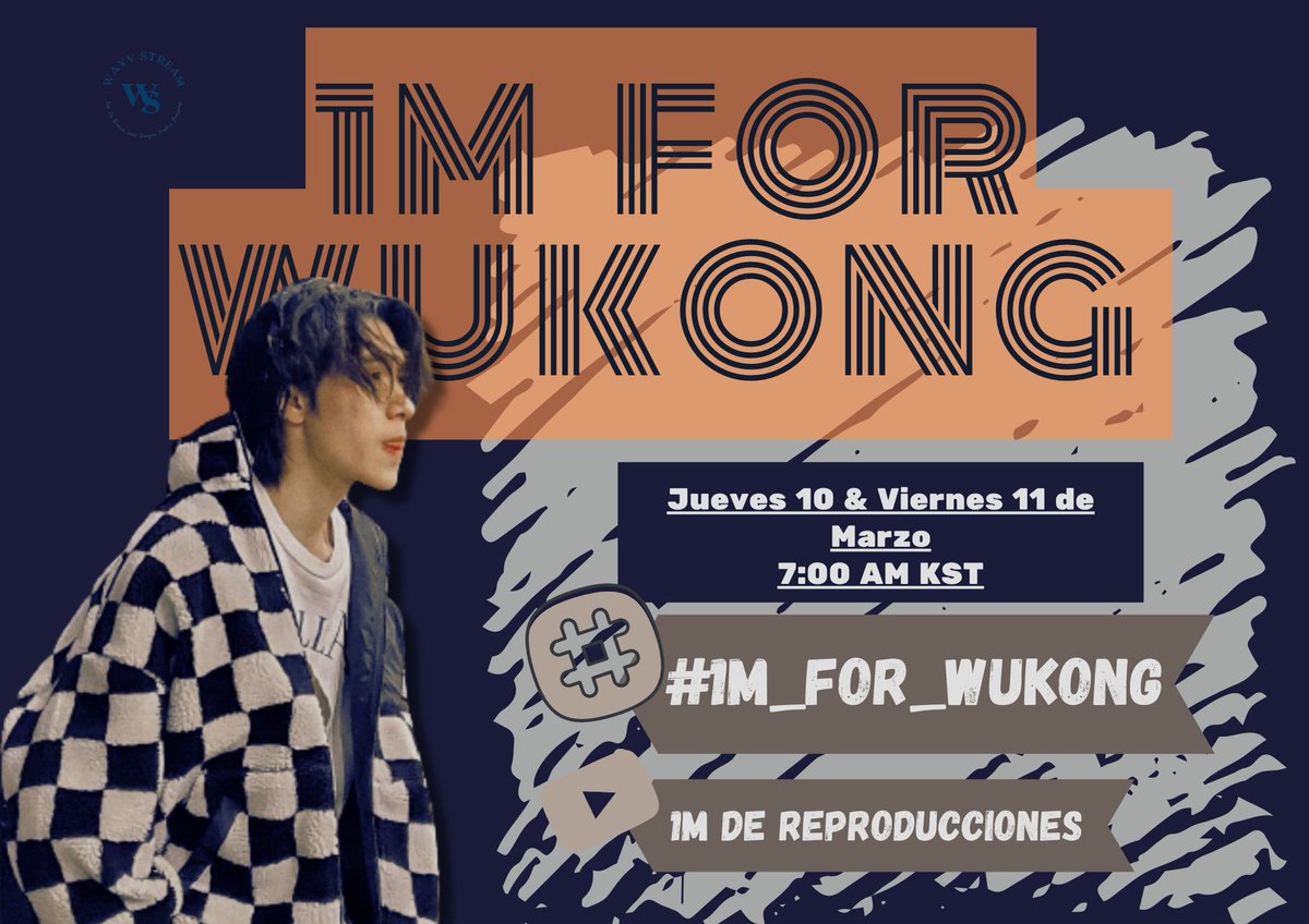 WayV_Stream's tweet photo. STREAM PARTY POR HENDERY 🔥

¡Te invitamos a unirte a este evento por el 1er millón de WUKONG! 🥳🎉

#️⃣1M_For_Wukong 

🗓️Jueves 10 &amp; Viernes 11 de Marzo / Desde las 7:00 AM KST

 4:00PM: 🇲🇽🇳🇮🇬🇹🇸🇻🇨🇷🇭🇳
 5:00PM: 🇵🇦🇪🇨🇨🇺🇨🇴🇵🇪
 6:00PM: 🇻🇪🇵🇷🇧🇴🇩🇴
 7:00PM: 🇦🇷🇧🇷🇨🇱🇵🇾🇺🇾
11:00PM: 🇪🇸 https://t.co/r99DgFBoez