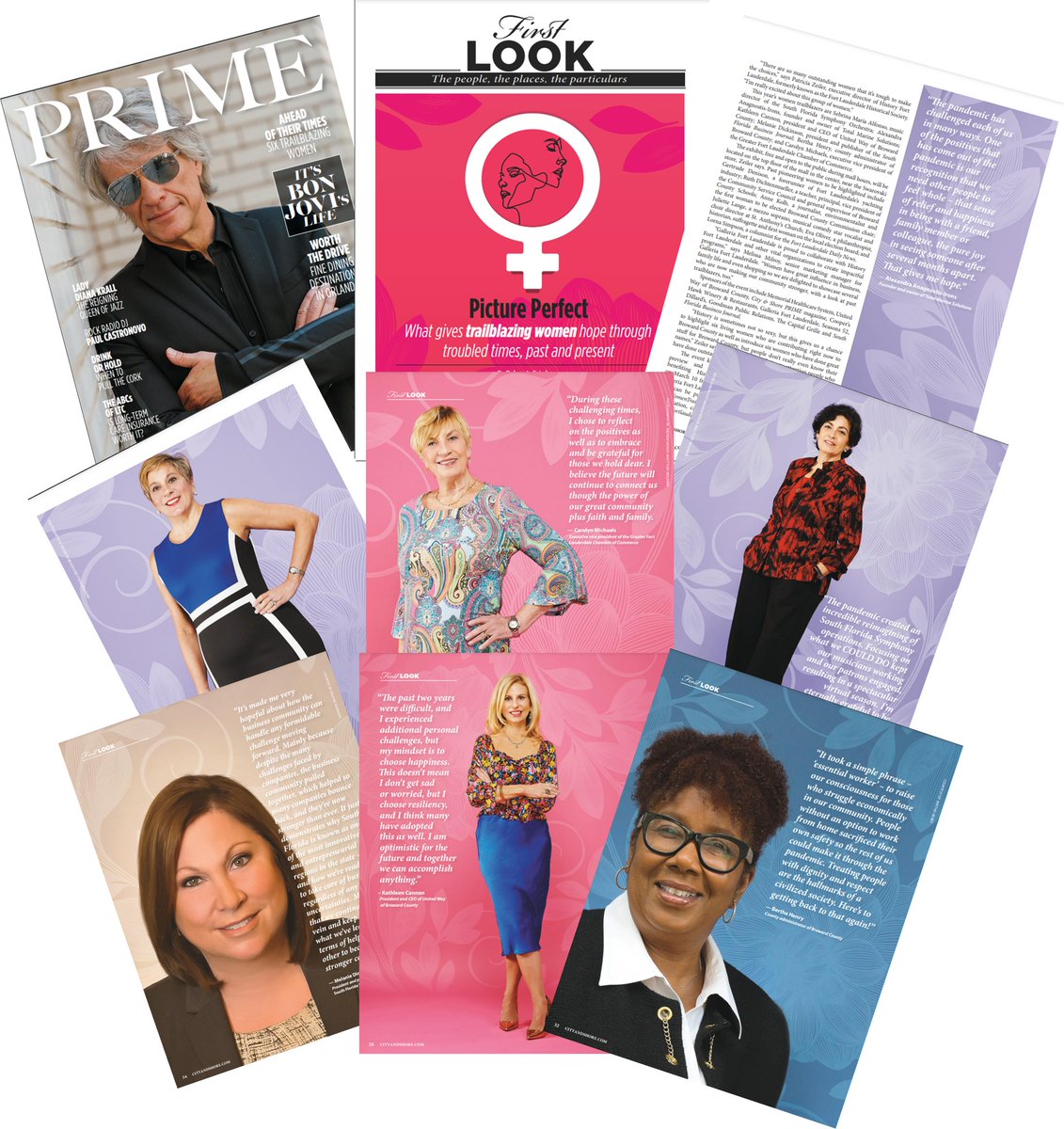 CityAndShore's tweet photo. Meet the Class of "Women Trailblazers: Champions of Change Broward County" 2022 in the pages of the March issue, https://t.co/zu0YGqiEmM; and in person at 5:30 p.m. 3/10 at #GalleriaFortLauderdale. #womenshistorymonth #womensupportingwomen #inspiringwomen https://t.co/X4jzXy5pcR
