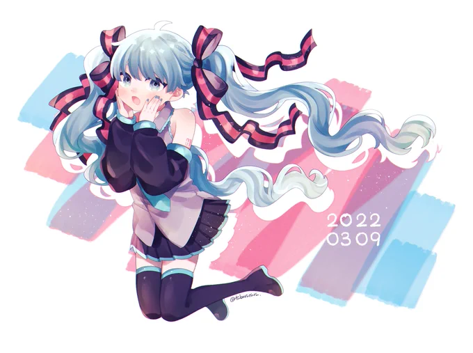 ミクさん大好き!🎉 #ミクの日 