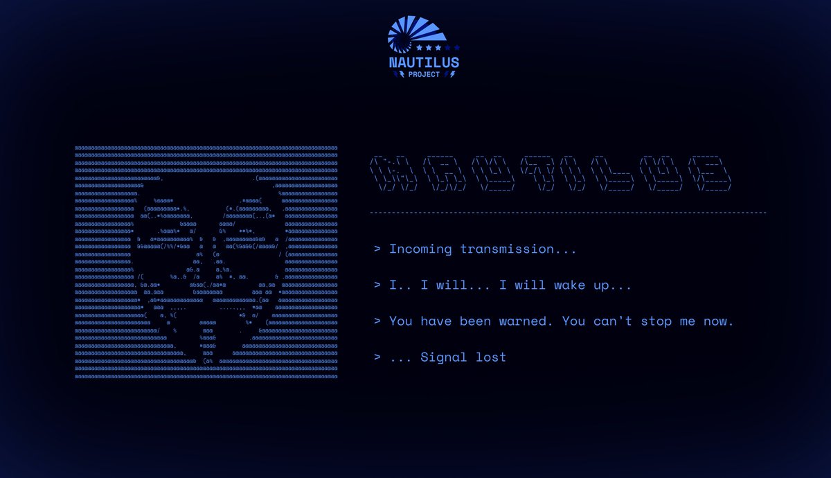 ntlsproject1618's tweet photo. > Incoming transmission ... 
> 🚨WARNING: Broadcasting image. https://t.co/bpNIOympSW